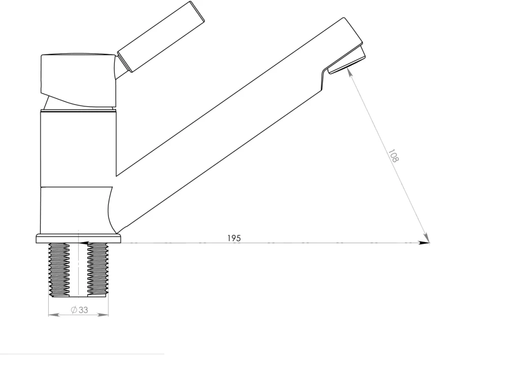 Vodovodní baterie Reich Keramik Trend E