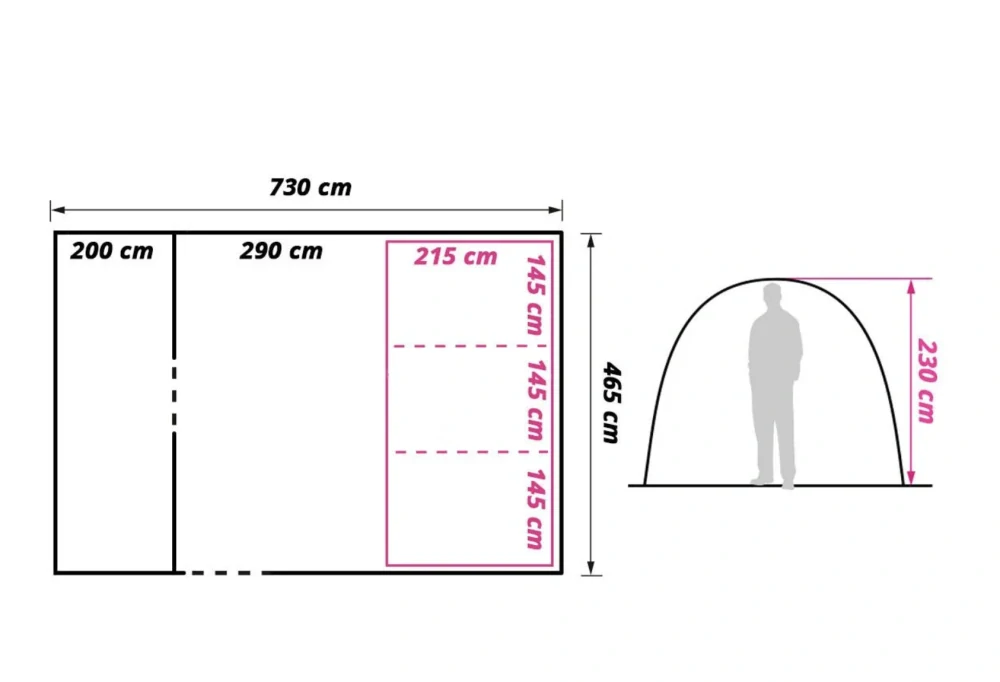 Obelink Hudson 6 Poly Easy Air CoolDark